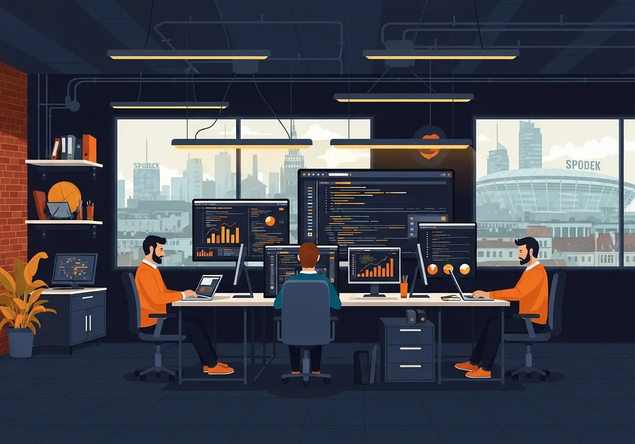 Widok miasta Katowice