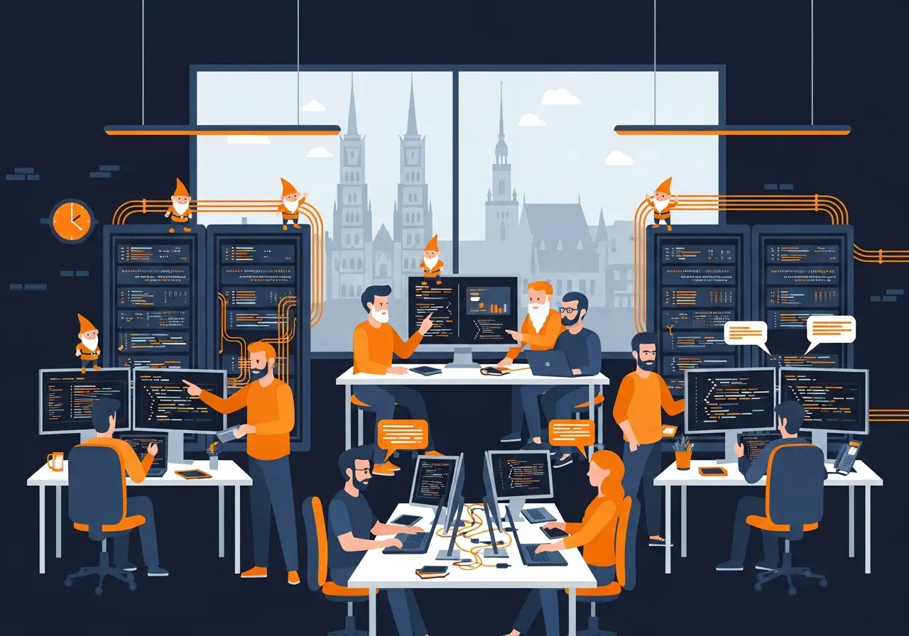 Widok miasta Wrocław